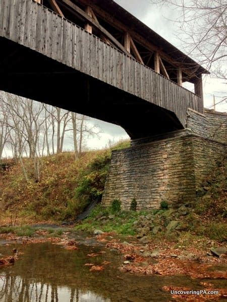 Visiting The Last Covered Bridge In Bradford County Pennsylvania