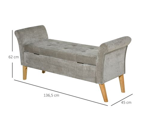 Banc Banquette Design Contemporain En Rangement X X Cm