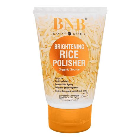 Buy Bnb Organic Source Brightening Rice Polisher Paraben And Sulfate