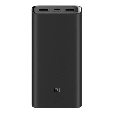 Портативный аккумулятор Xiaomi 20000mAh Mi Power Bank 3 Pro Black в ...
