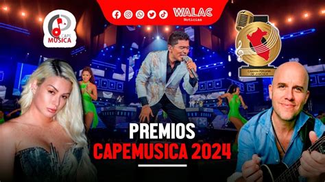 Premios Capemusica 2024 ¿cuáles Son Las Categorías Y Quiénes Son Los Nominados Walac Noticias