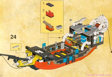 Lego Red Beard Runner Instructions And Parts List