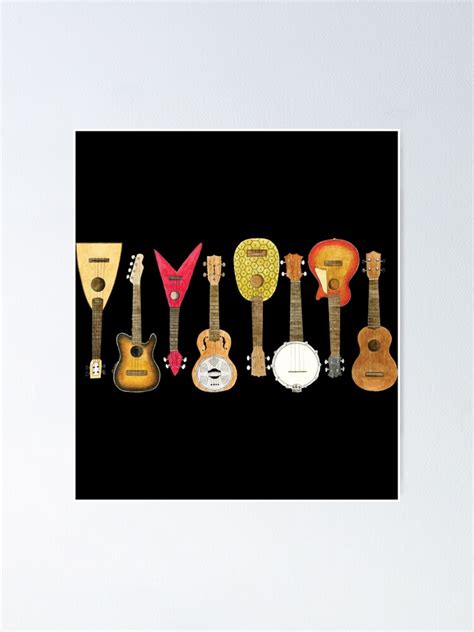 Uke Can Never Have Too Many Sticker Poster For Sale By Mccallhollow