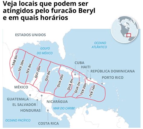 Furac O Beryl Quebra Precedentes Como Novo Extremo Clim Tico Do Ano E