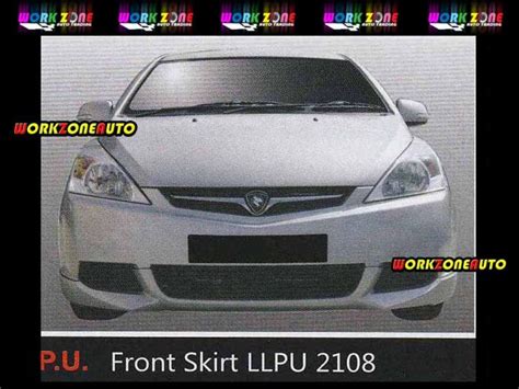 Llpu Proton Exora Pu Front Skirt Oem Body Kit Bodykit Lazada