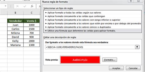 Ejemplos De Formato Condicional Con Formulas En Excel Dos O Varias