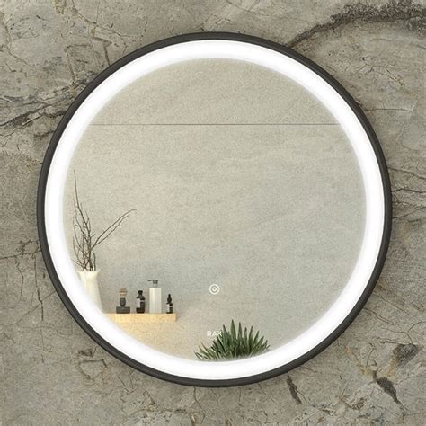 Rak Picture Led Illuminated 600mm Round Mirror With Demister Pad