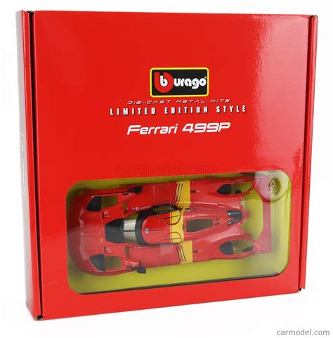 Burago Kit Scale Ferrari P L Turbo V Team