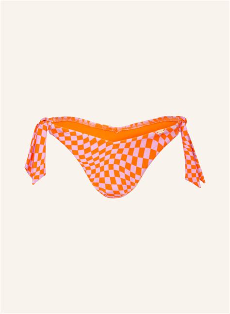 Sam Friday Triangel Bikini Hose Paloma In Orange Helllila