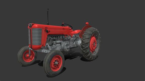 Classic Tractor 3d Model By Sd Designer Mohan355634gh 7442b5a Sketchfab