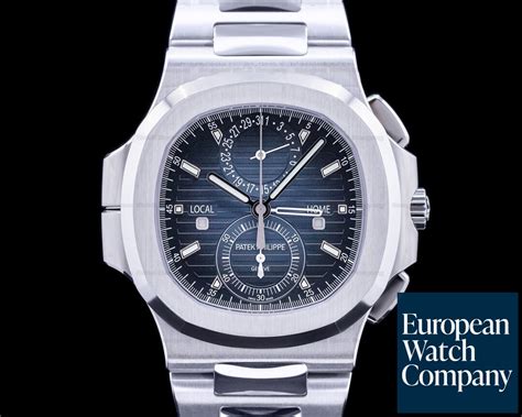 Patek Philippe A Nautilus Blue Dial Travel Time