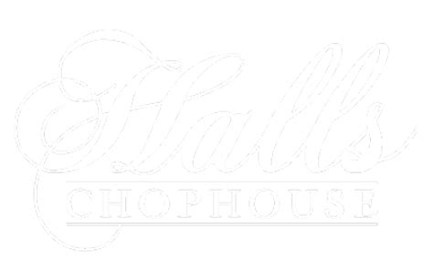 Halls Chophouse Landing Page