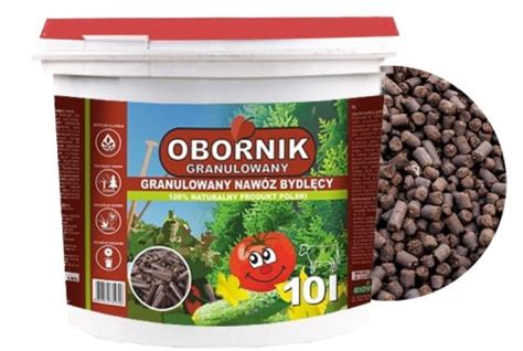 Obornik bydlęcy nawóz naturalny granulowany 10 l Sklep internetowy