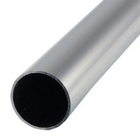 Finished Polished Aluminium Round Tube Size 1inch Thickness 2mm At