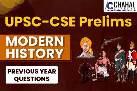 Upsc Prelims Modern History Pyq Of Modern History Practice Modern