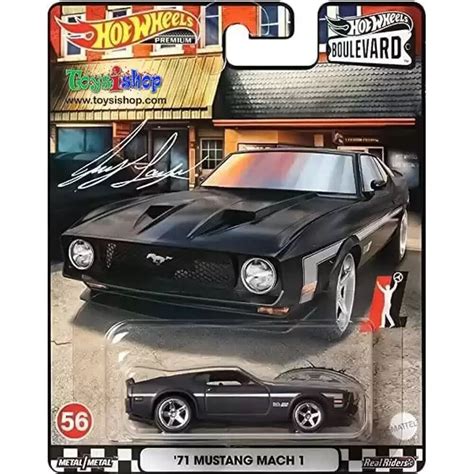 Hot Wheels Premium Boulevard Mustang Mach Hcr Limon Oyuncak