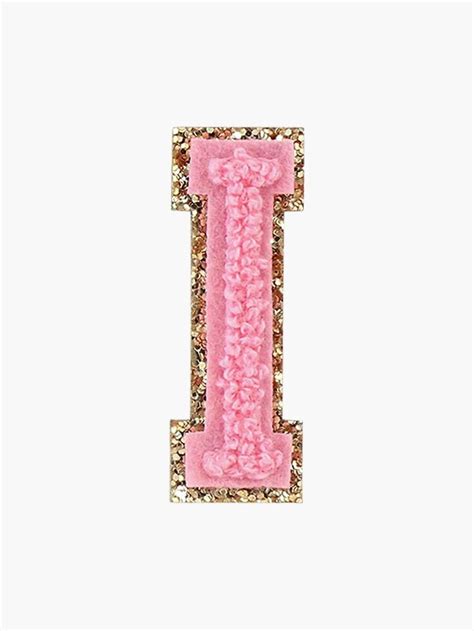 Preppy Pink Varsity Letter I Sticker For Sale By Ktp Preppy