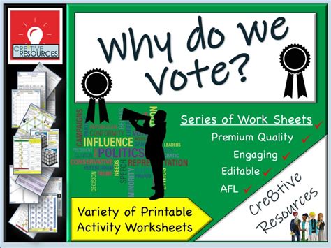 Why Do We Vote By Thecre8tiveresources Teaching Resources