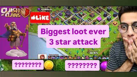 More Than Each 1700000 Biggest Loot Clash Of Clans Gaming Coc Youtube