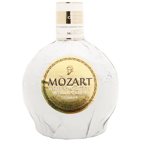 Mozart White Chocolate Liqueur 750ML Bremers Wine And Liquor