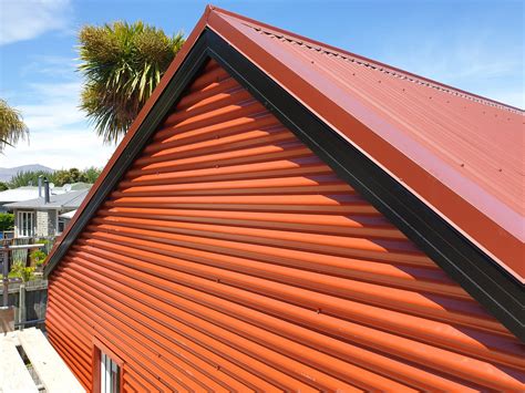 Pioneer Red Roofing Cladding Roofline Canterbury