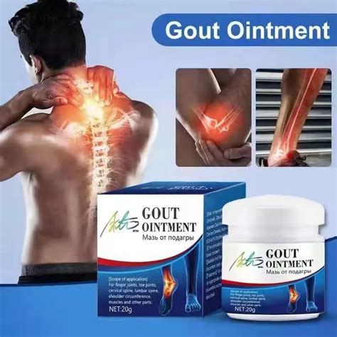 Arturo G Gout Ointment Treatment Gout Cause Joint Knee Pain Toe