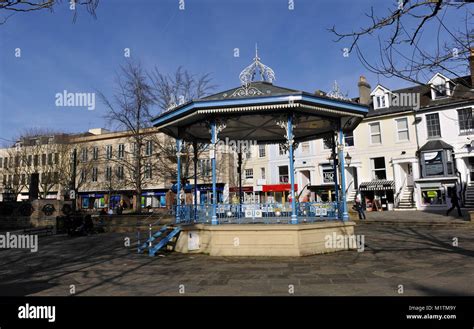 Bandstand In Horsham Town Centre Horsham West Sussex England Uk