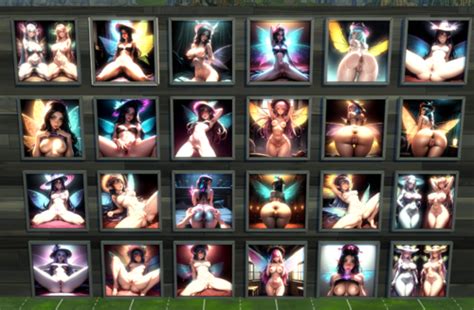 FreyaSims4 NSFW Colorful Fairy AI Pictures Naked 1 2 Objects LoversLab