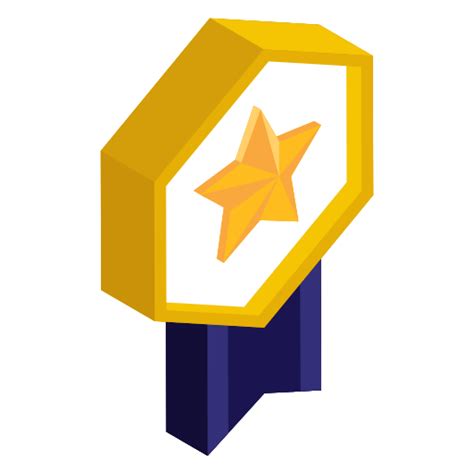 Badge Generic Isometric Icon