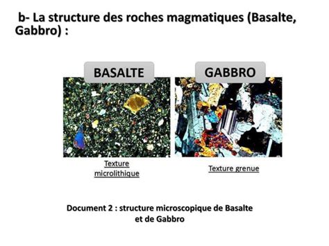 Cours Formation Des Roches Magmatiques Pptx