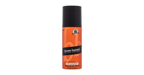 Bruno Banani Absolute Man With Fresh Lemon Deodorant F R Herren Ml