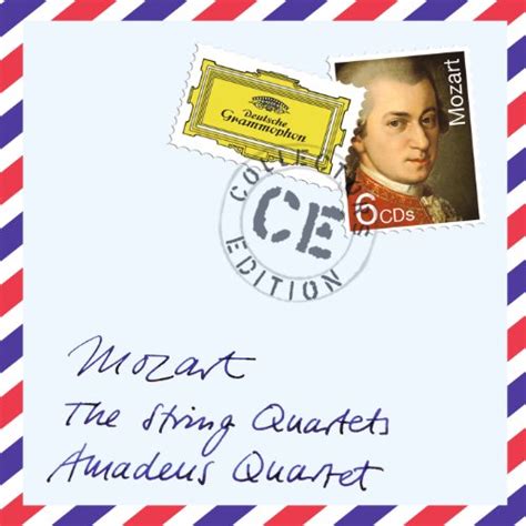 Mozart W A The String Quartets Von Amadeus Quartet Bei Amazon Music