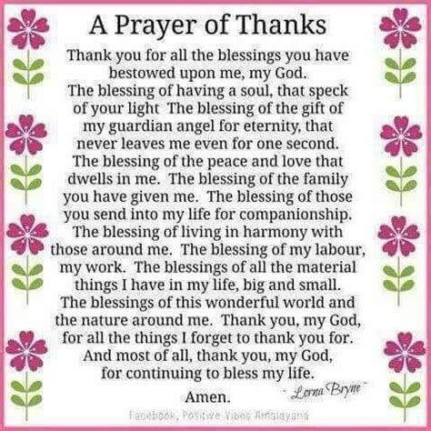 A Prayer Of Thanks Pictures, Photos, and Images for Facebook, Tumblr ...