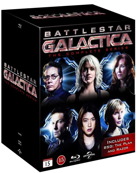 Battlestar Galactica The Complete Series 26 Disc Cdon