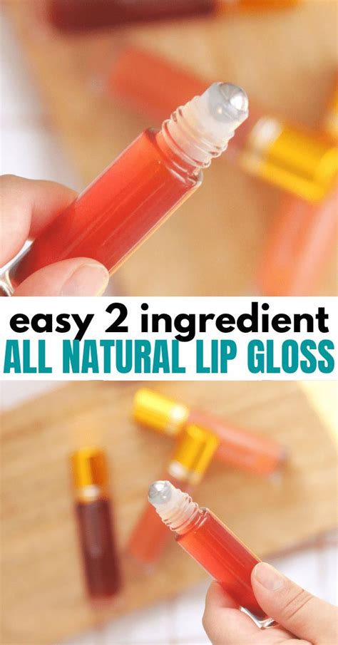 How To Make Easy Diy Lip Gloss Without Beeswax Or Any Wax At All You