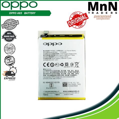 Oppo A Battery Model Blp Li Ion Smartphones Android Battery