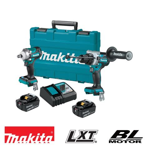 Makita 18v Lxt Kits Makita 18v Lxt Brushless 2 Piece Hammer Drill Driver Impact Wrench Kit