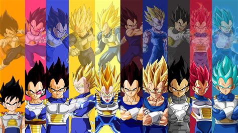 Vegeta Transformaciones Dragon Ball Wallpapers Anime Dragon Ball Anime Dragon Ball Super