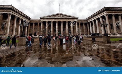 The British Museum In London Editorial Stock Image Image Of Famous