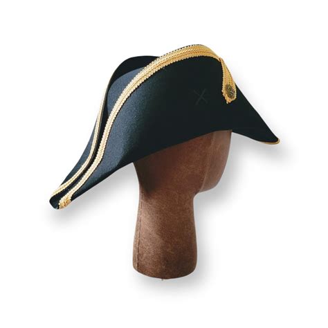 Bicorne With Gold Trim American Cocked Hat War Of 1812 Etsy