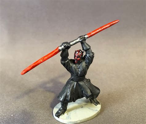 Bob's Miniature Wargaming Blog: Some furniture and Darth Maul