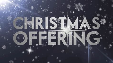 Tithes And Offering Christmas