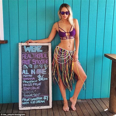 Tully Smyth Shows Off Her Amazing Body In A Revealing Bikini And Skirt Daily Mail Online