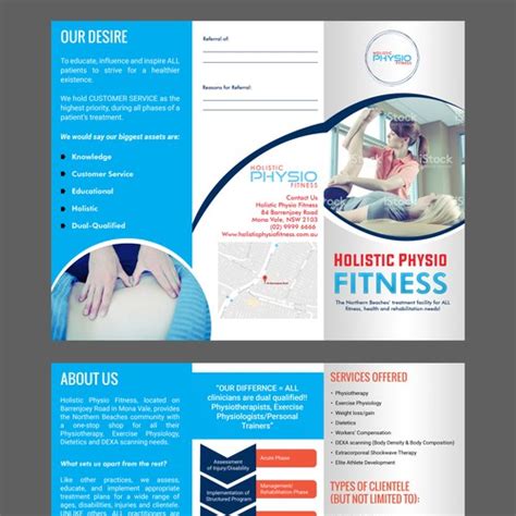 Designs Physiotherapy Clinic Needs Professional Pamphlet Postcard