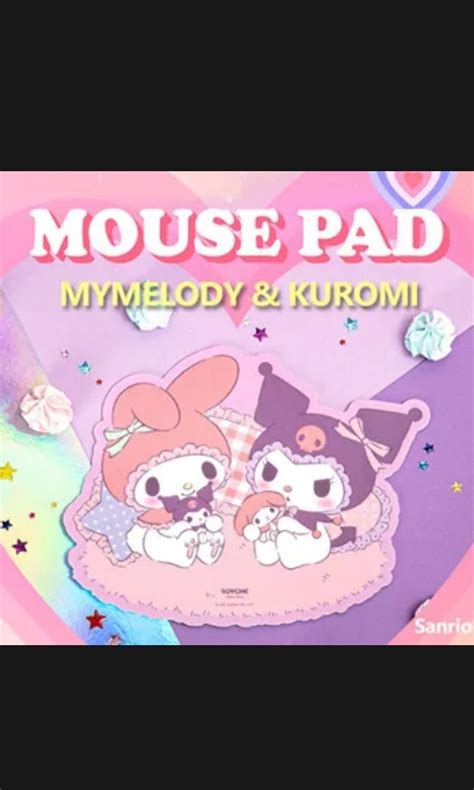 Kuromi My Melody Sanrio Mousepad Authentic Royche Computers And Tech