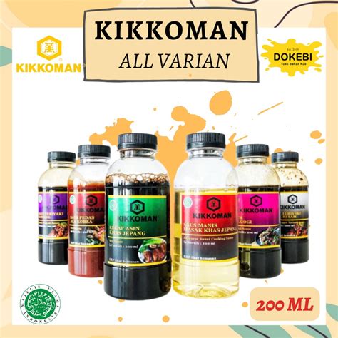 Kikkoman Sauce All Variant Gr Soy Gochujang Bulgogi Garlic