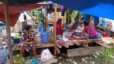 Korban Banjir Di Asahan Mulai Diserang Penyakit Gatal Gatal Warga