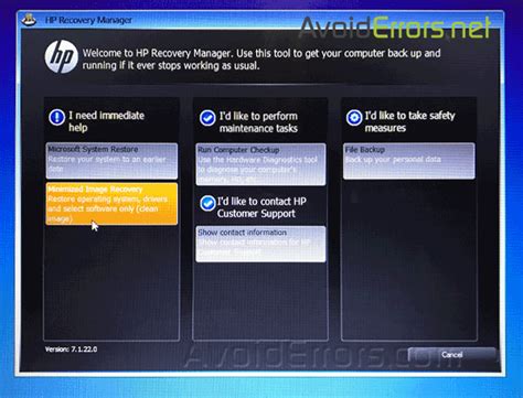 Restore HP Laptop To Factory Defaults AvoidErrors
