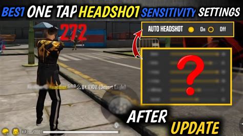 Best One Tap Headshot Sensitivity Settings After Update Working