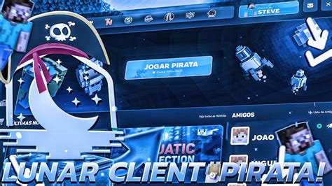 Novo Lunar Pirata Cosmetics Free Novo Client Para Pvp E Fps